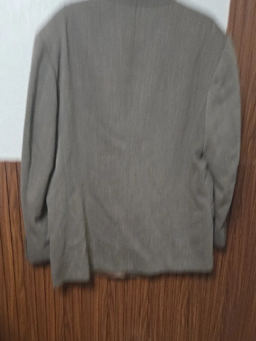 ADouble-Breasted Blazer in Olive Brown 52 L P2p 23 In